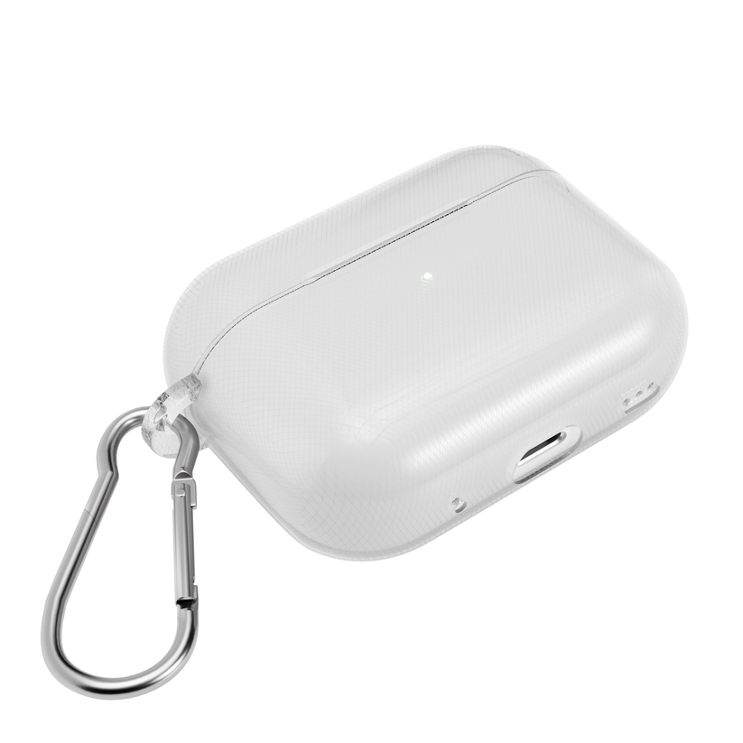 Футрола силиконска Next One за AirPods Pro 2, транспарентна