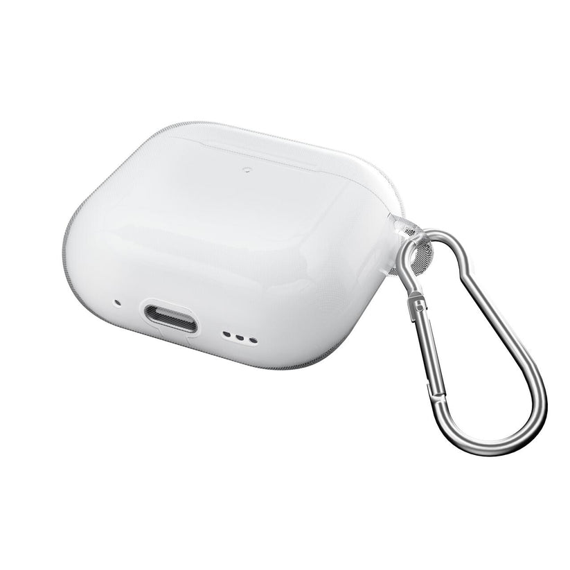 Футрола силиконска Next One за AirPods 4, транспарентна