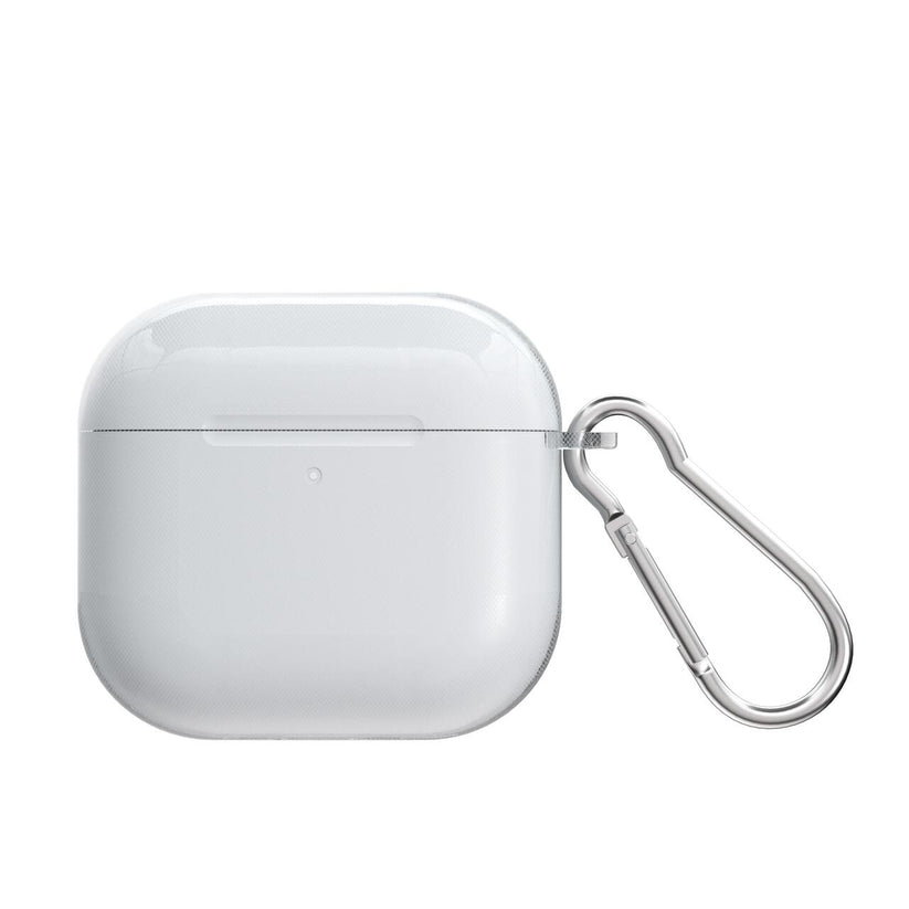 Футрола силиконска Next One за AirPods 4, транспарентна