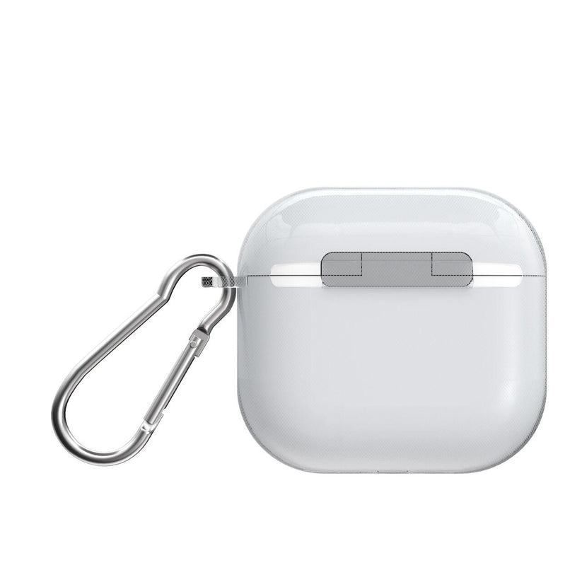 Футрола силиконска Next One за AirPods 4, транспарентна