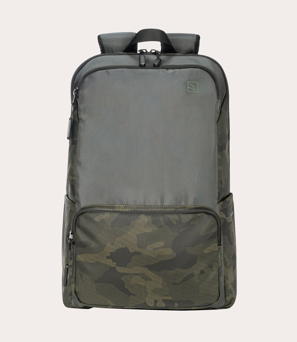 "TERRAS CAMOUFLAGE ZAINO 15.6"" VERDE MIL"