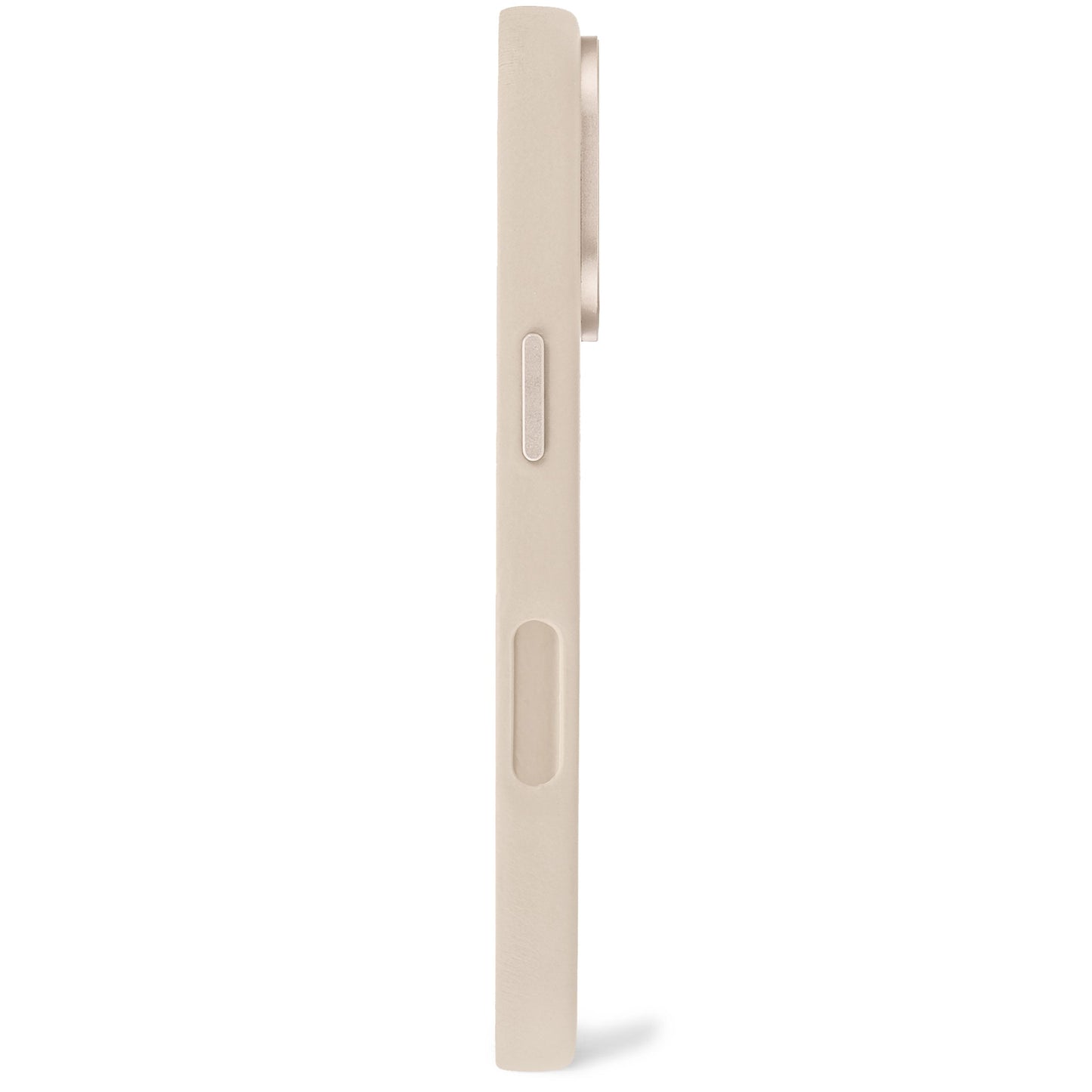 DECODED Leather Backcover for iPhone 16 - Clay Beige