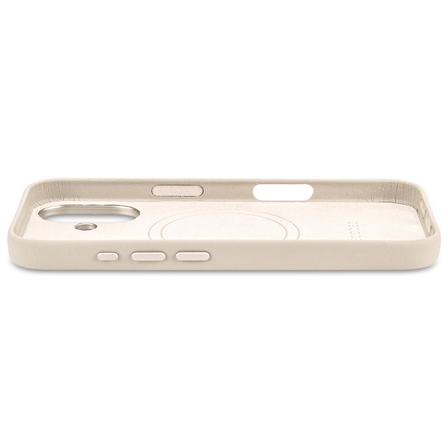 DECODED Leather Backcover for iPhone 16 - Clay Beige