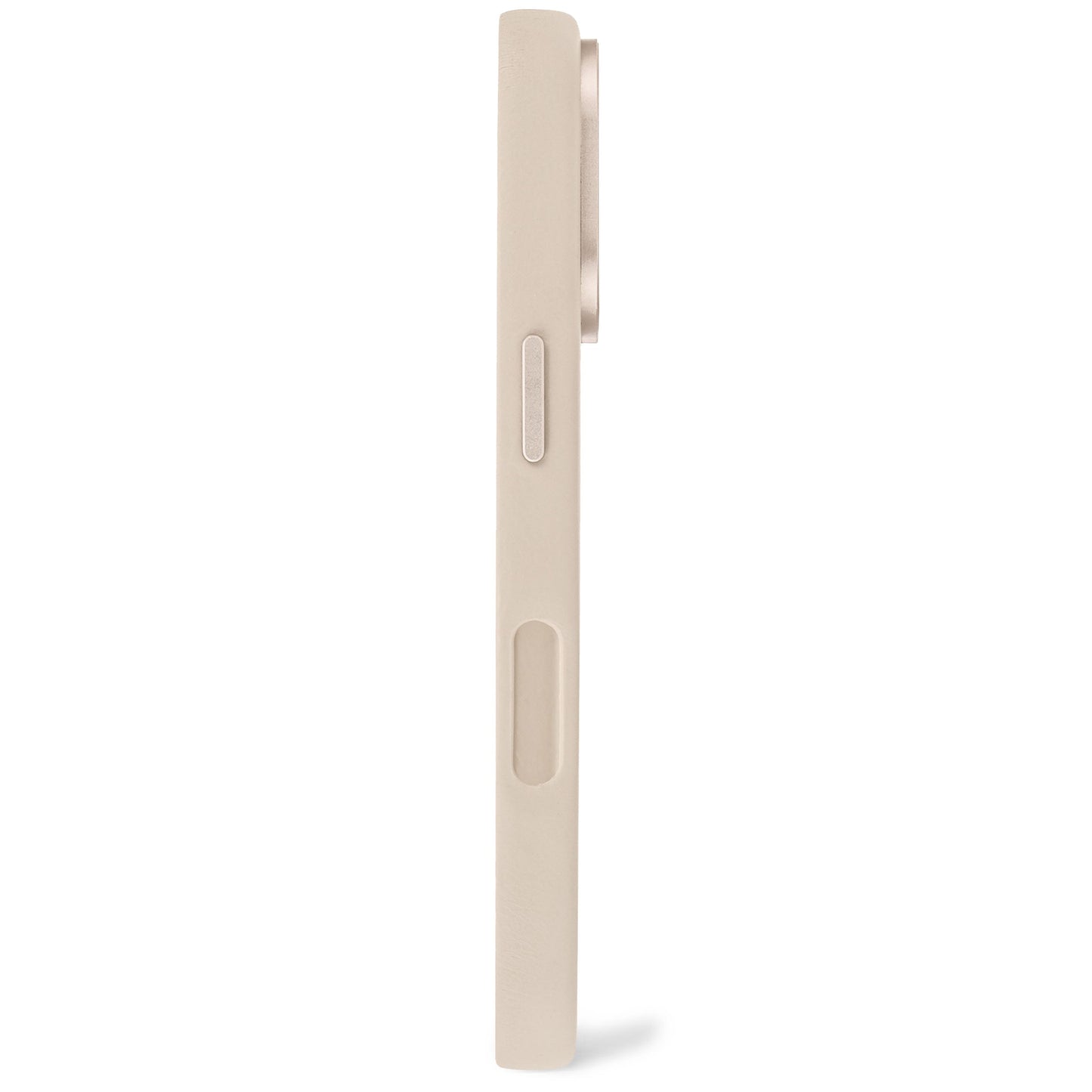 DECODED Leather Backcover for iPhone 16 Pro - Clay Beige