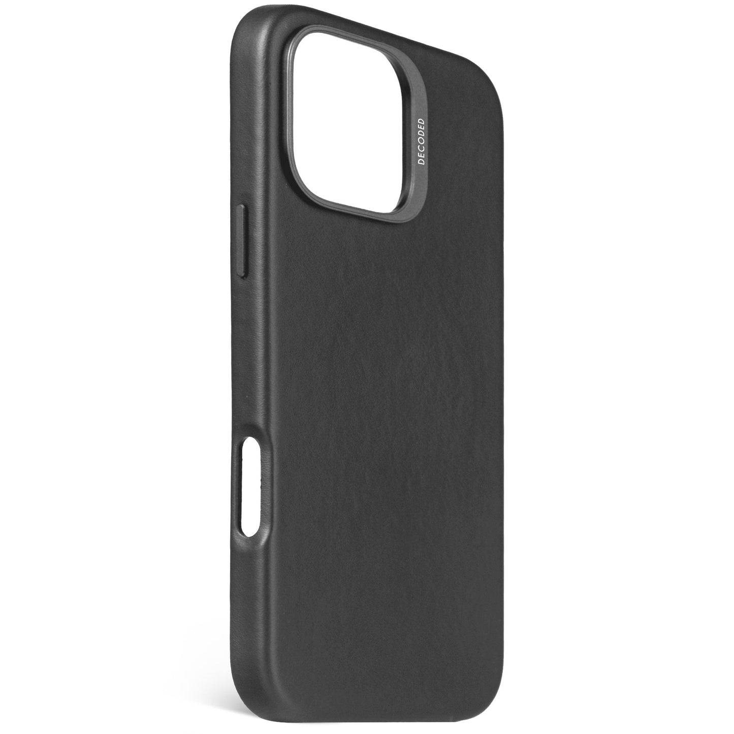 DECODED Leather Backcover for iPhone 16 Pro Max - Black