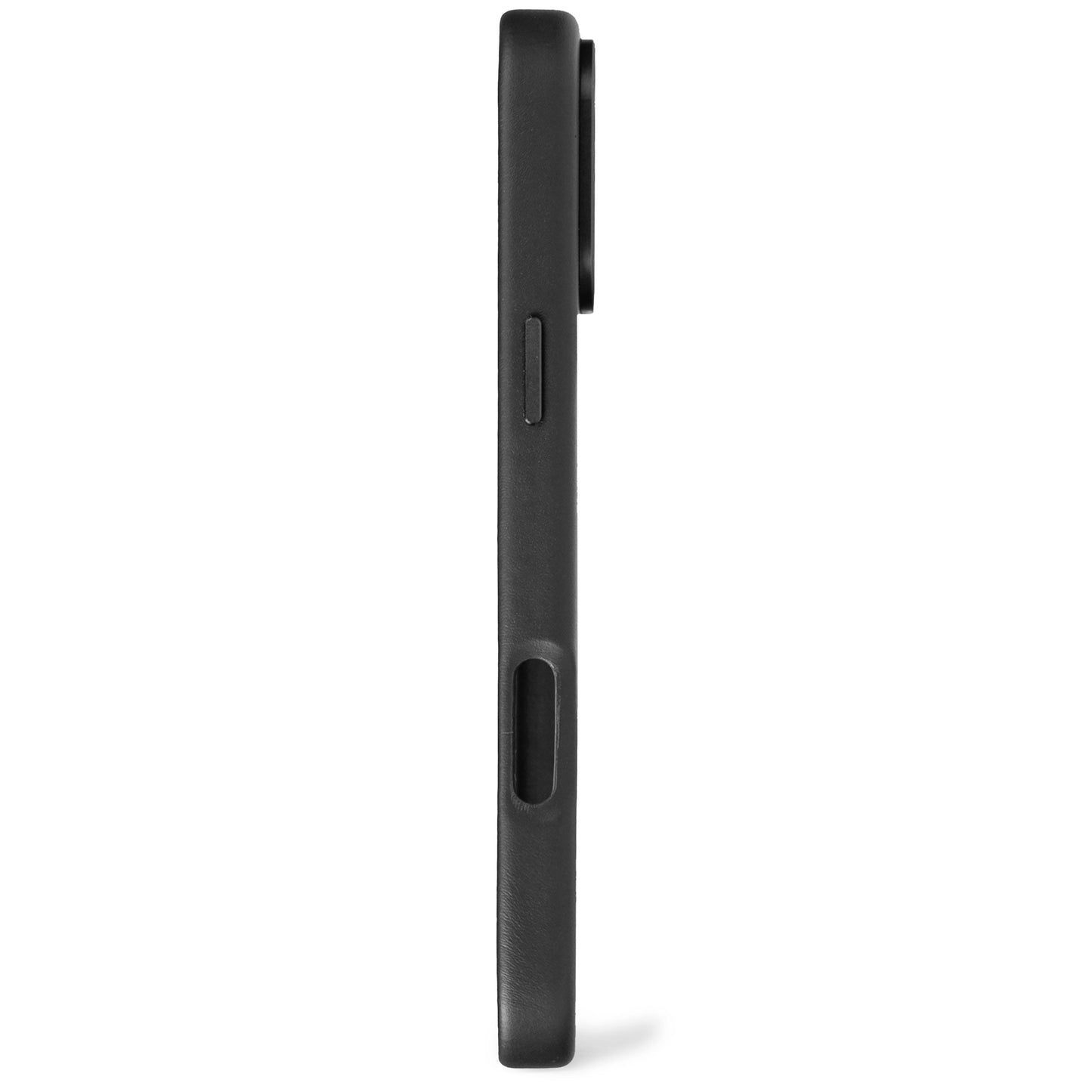 DECODED Leather Backcover for iPhone 16 Pro Max - Black