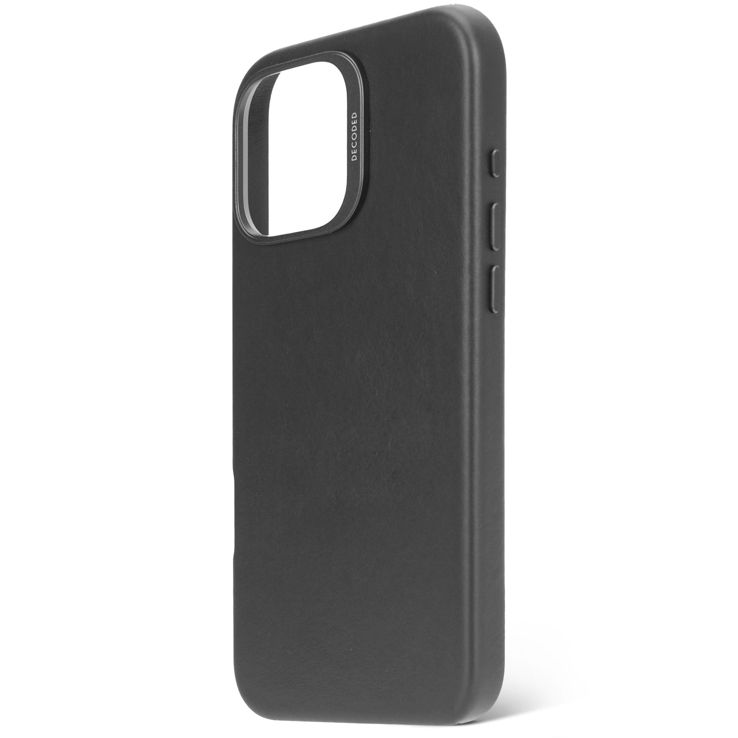 DECODED Leather Backcover for iPhone 16 Pro Max - Black