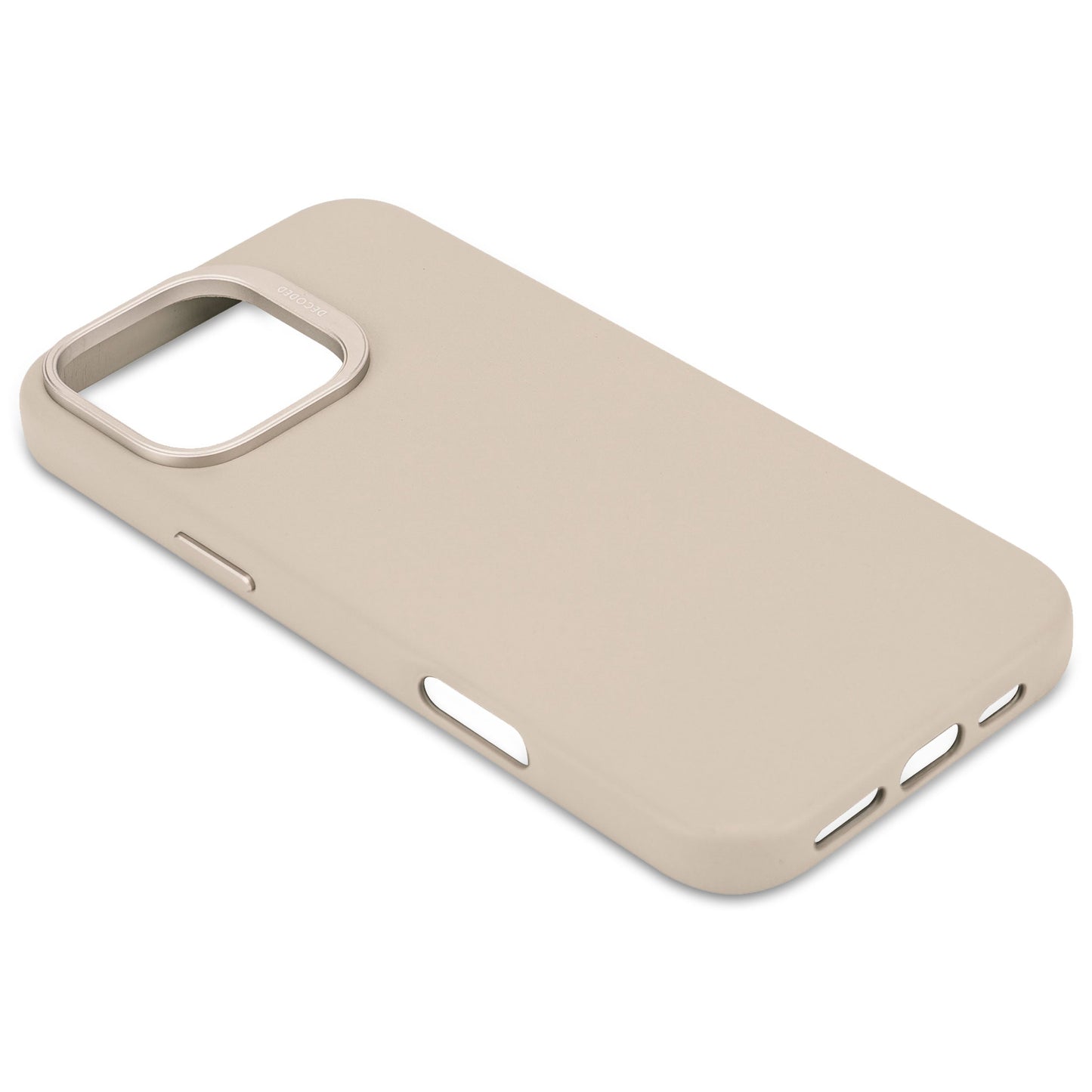 DECODED Leather Backcover for iPhone 16 Pro Max - Clay Beige