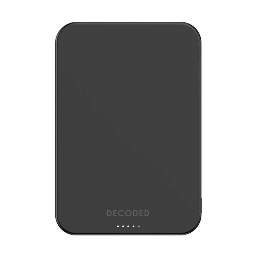 Decoded Ultra Slim Qi2 Wireless Powerbank 10.000 MaH - Black - iSTYLE.mk