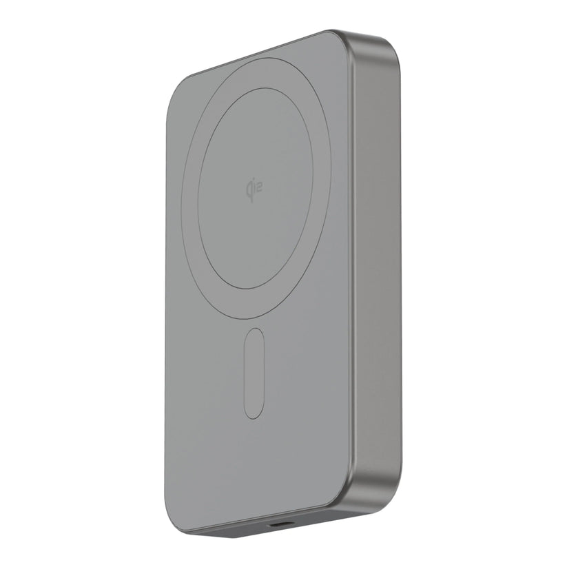 Decoded Ultra Slim Qi2 Wireless Powerbank 10.000 MaH - Titanium - iSTYLE.mk