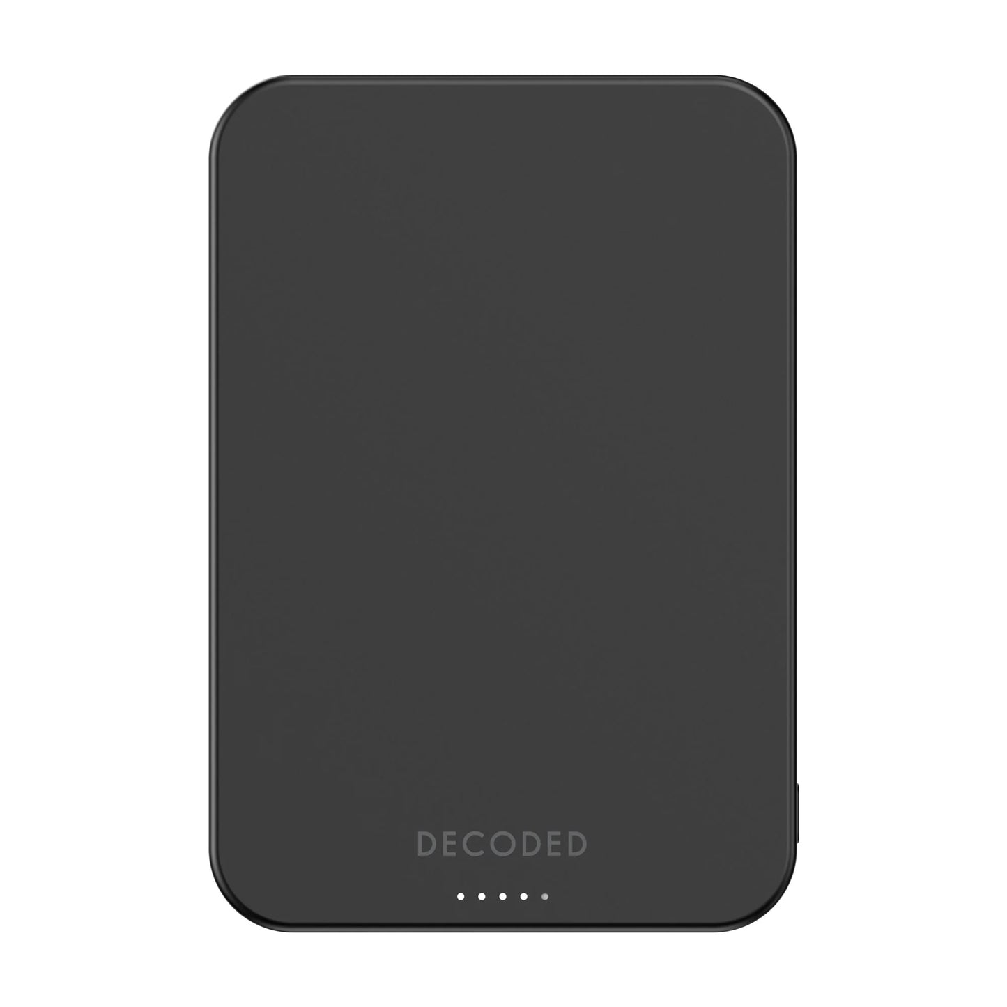 Decoded Ultra Slim Qi2 Wireless Powerbank 5000 MaH - Black - iSTYLE.mk