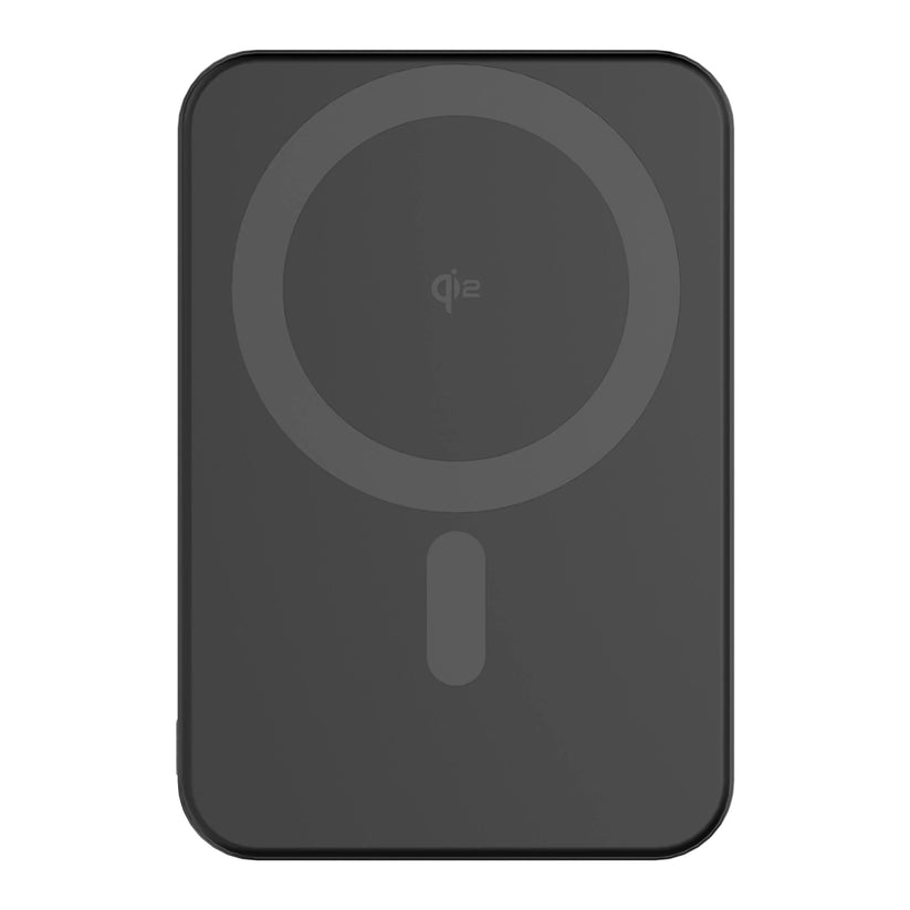 Decoded Ultra Slim Qi2 Wireless Powerbank 5000 MaH - Black - iSTYLE.mk