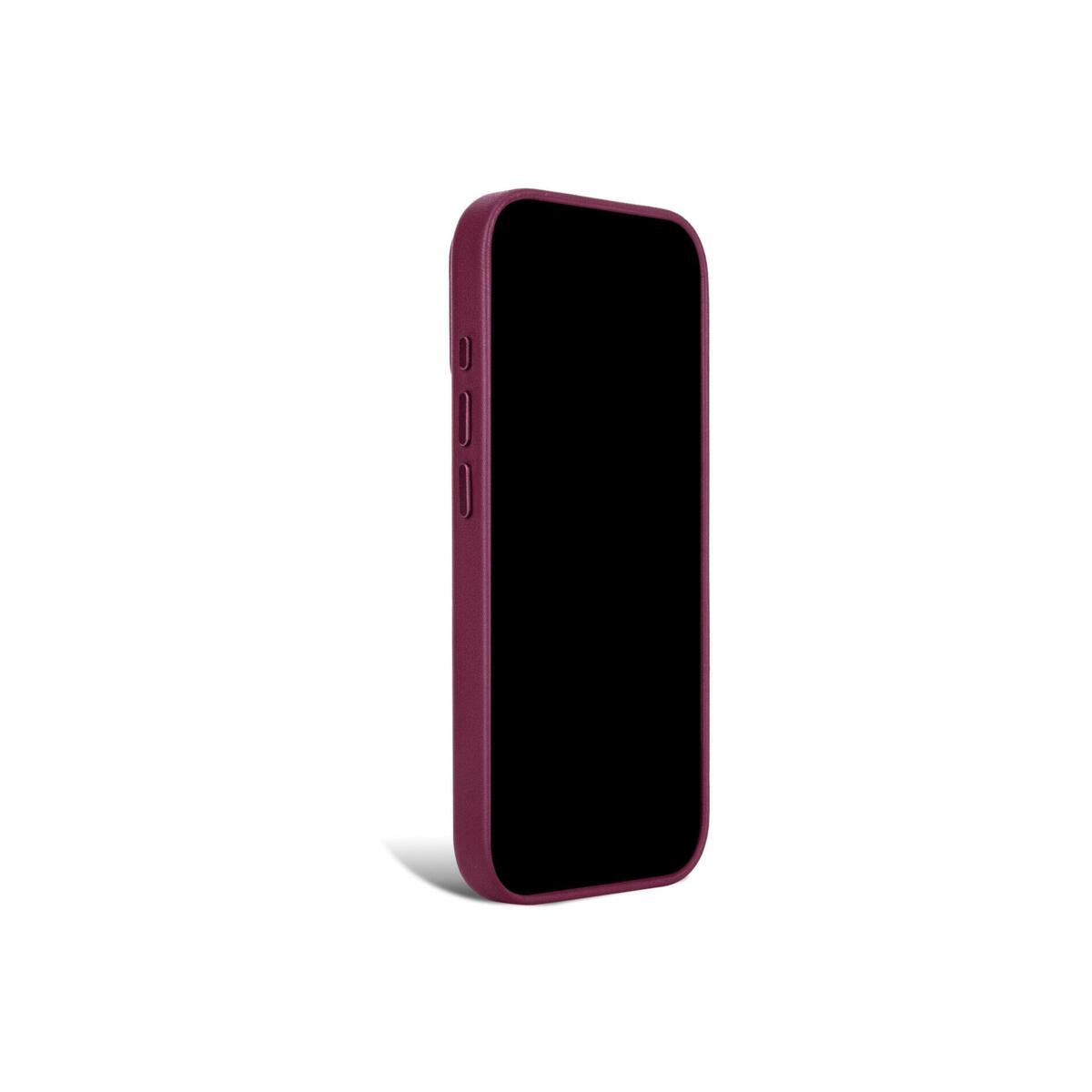 DECODED Кожна футрола за iPhone 18 Pro | Aubergine