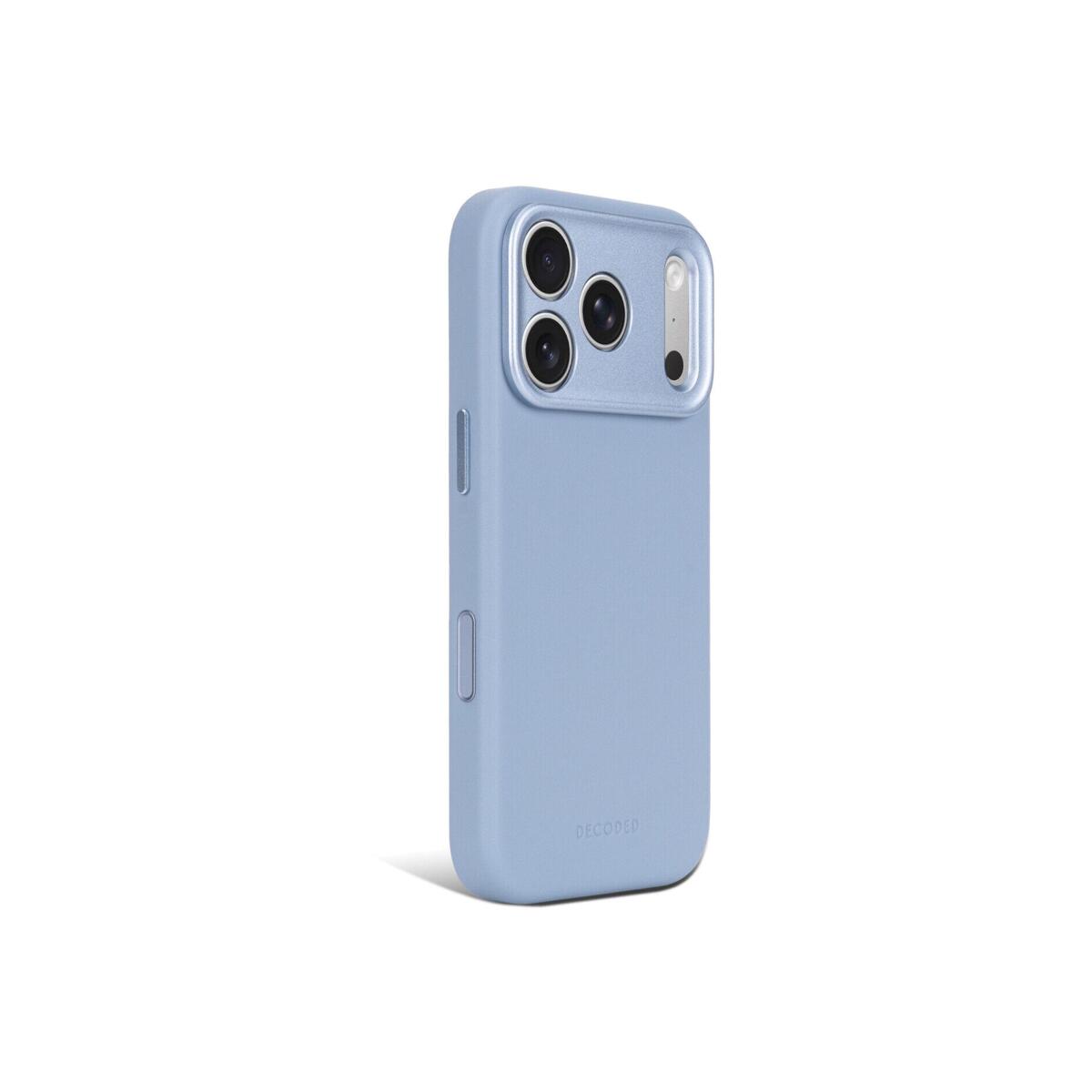 DECODED Кожна футрола за iPhone 18 Pro | Sky Blue