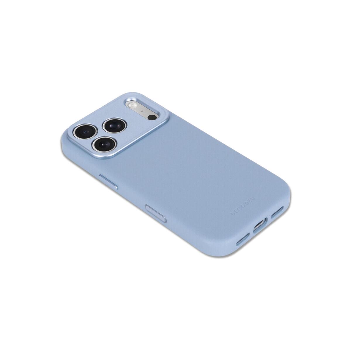DECODED Кожна футрола за iPhone 18 Pro | Sky Blue