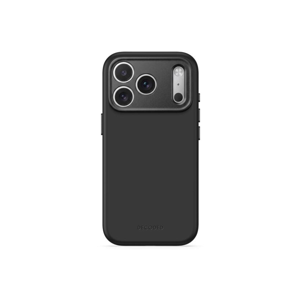 DECODED Антимикробна силиконска футрола за iPhone 18 Pro | Black