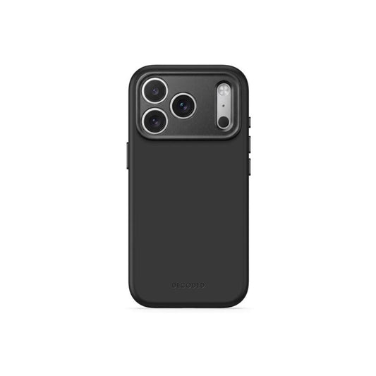DECODED Антимикробна силиконска футрола за iPhone 18 Pro | Black