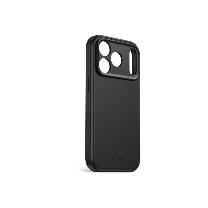DECODED Антимикробна силиконска футрола за iPhone 18 Pro | Black