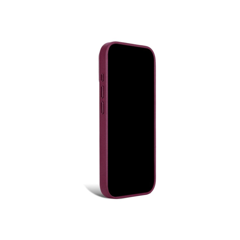 DECODED Кожна футрола за iPhone 18 Pro Max | Aubergine
