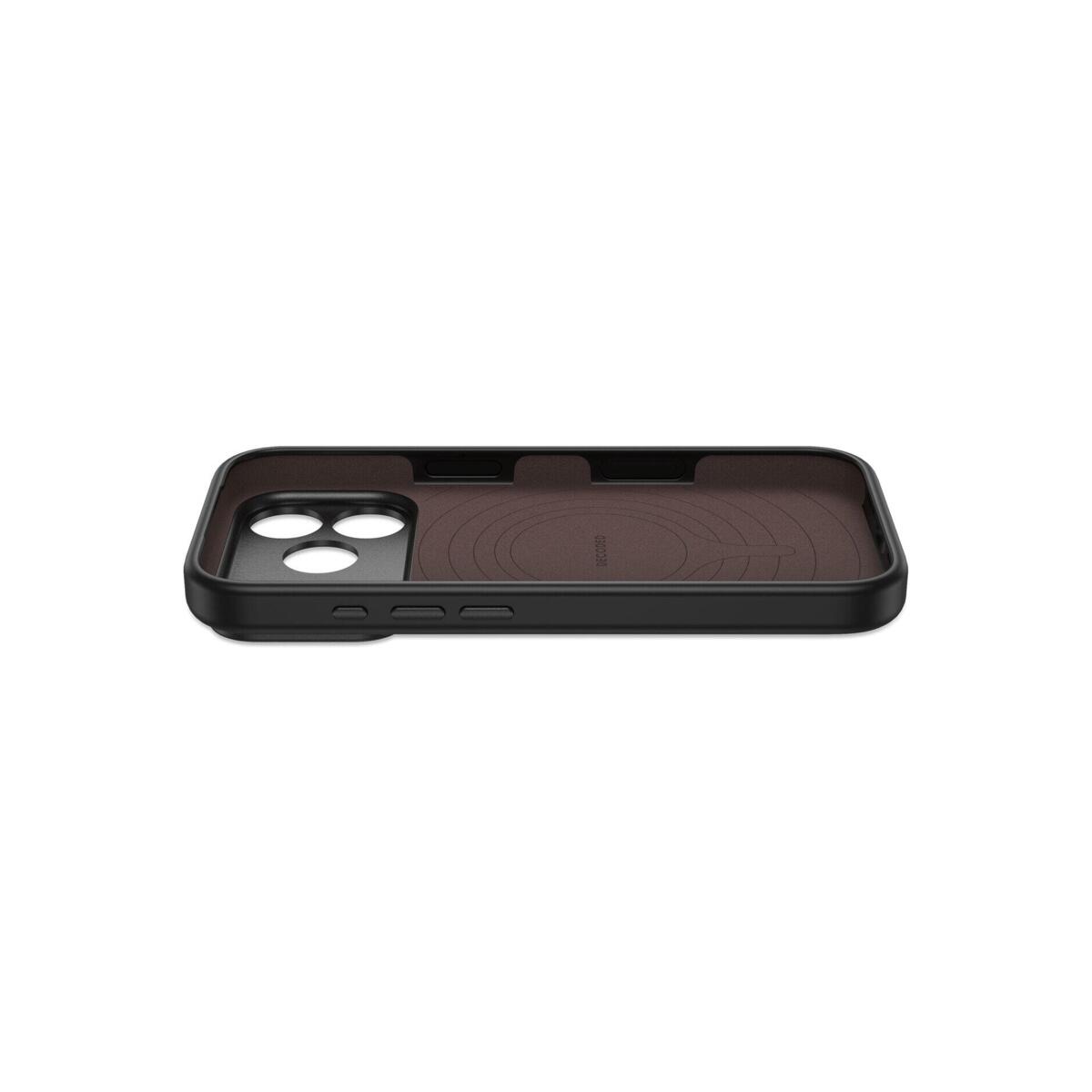 DECODED Антимикробна силиконска футрола за iPhone 18 Pro Max | Black