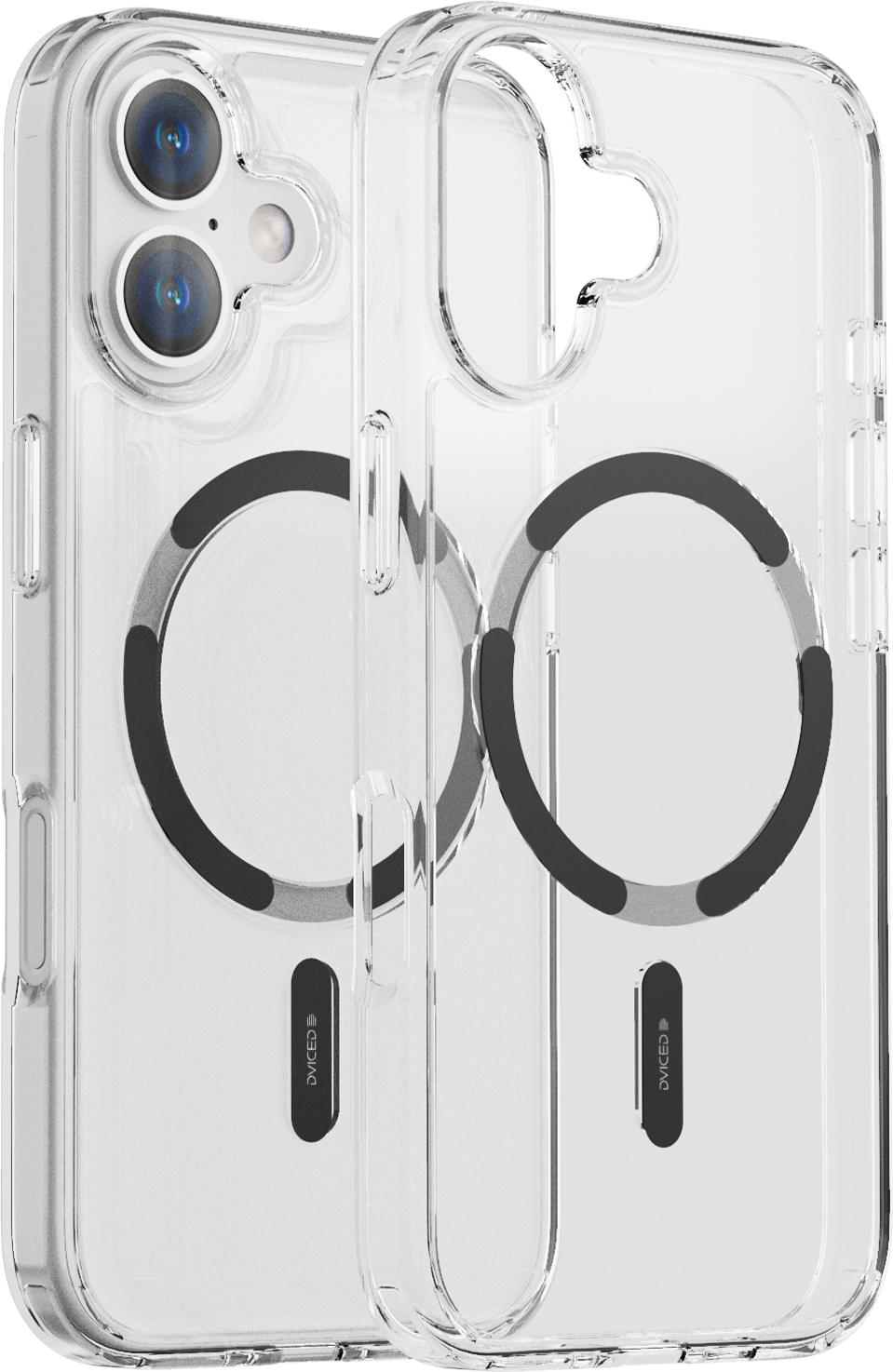 Dviced MagSafe iPhone 17 clear case - Black