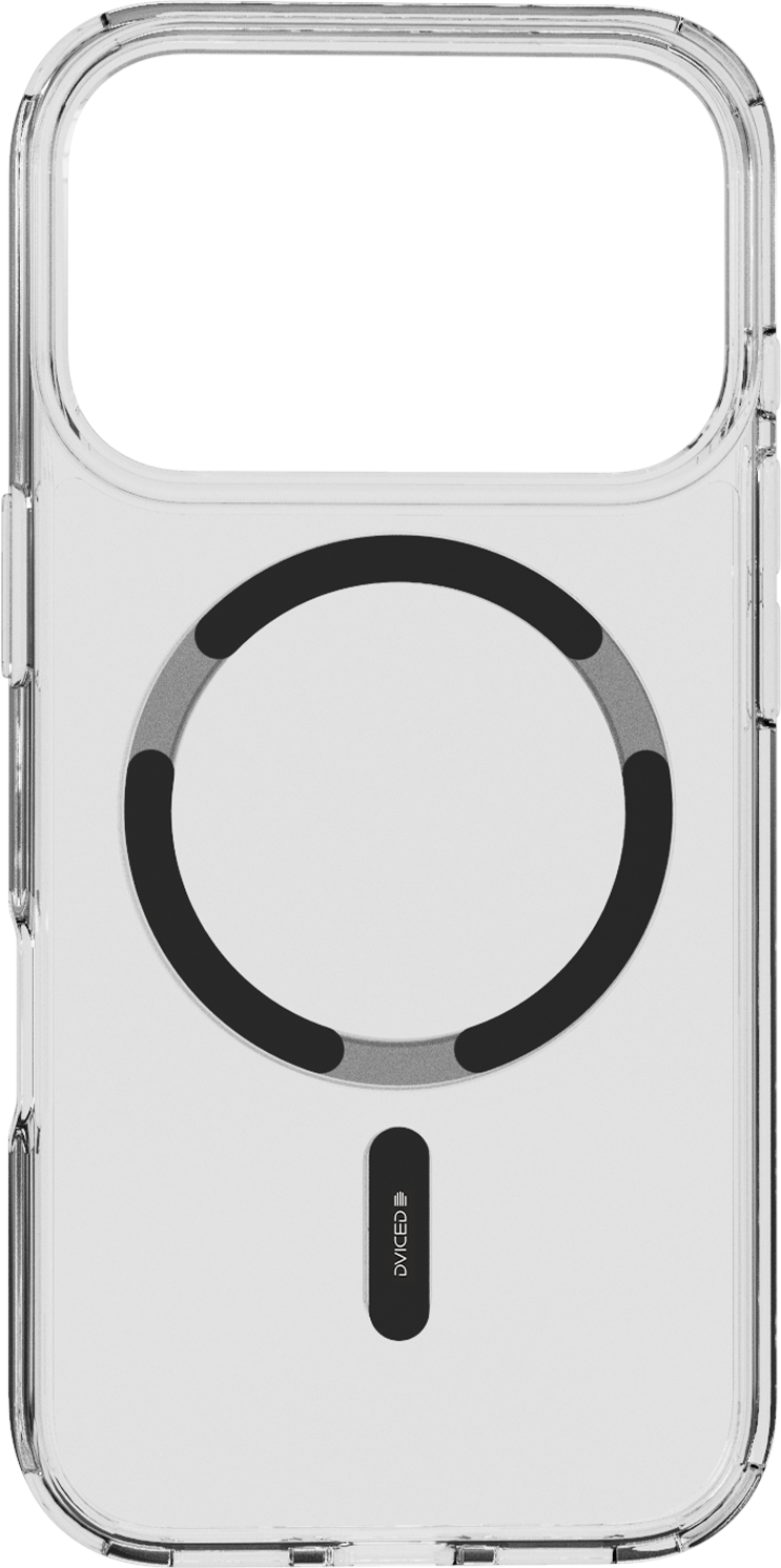 Dviced MagSafe iPhone 17 Pro clear case - Black