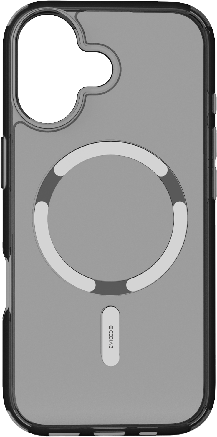 Dviced MagSafe iPhone 17 smoke case - Silver