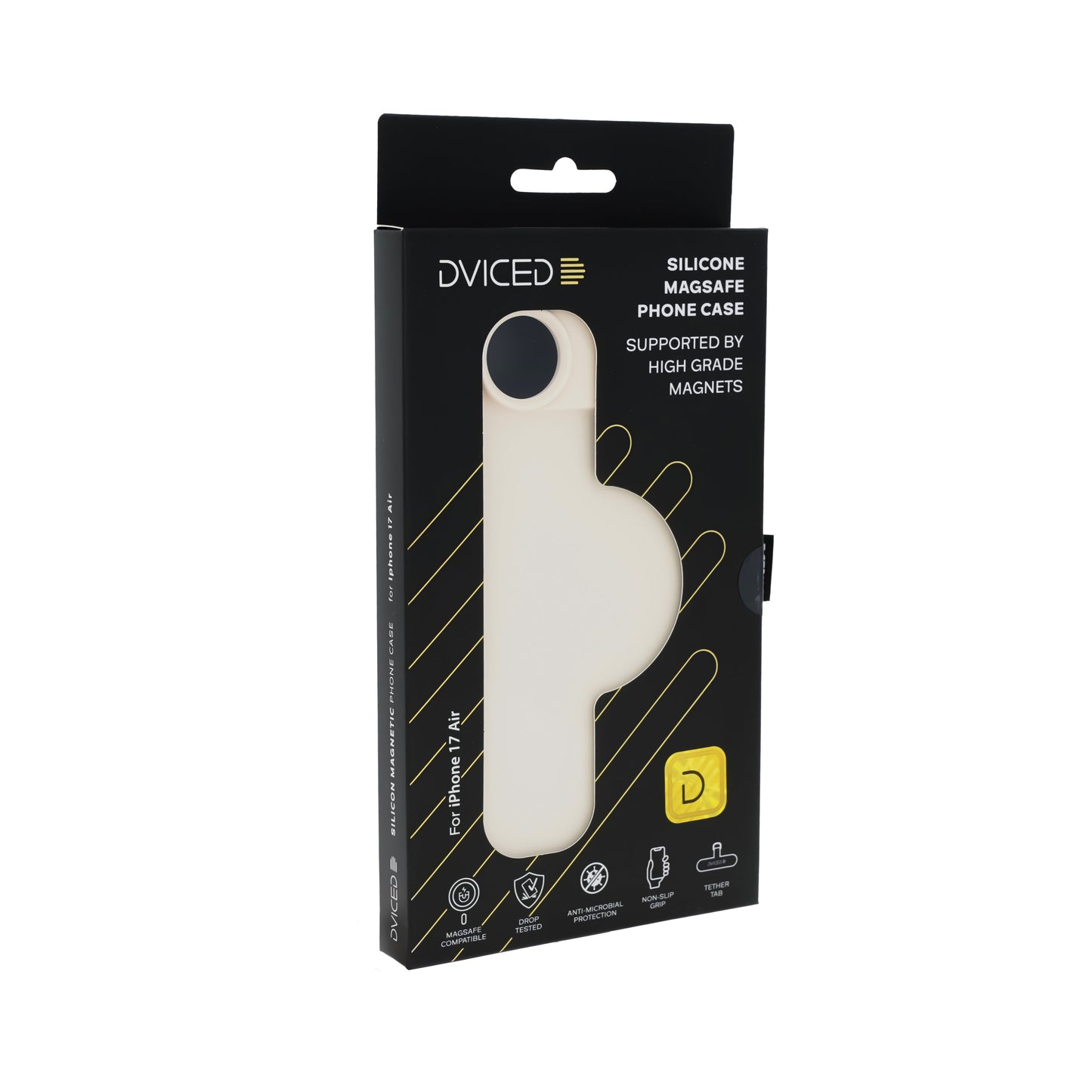 Dviced Silicone MagSafe iPhone 17 Air case - Beige