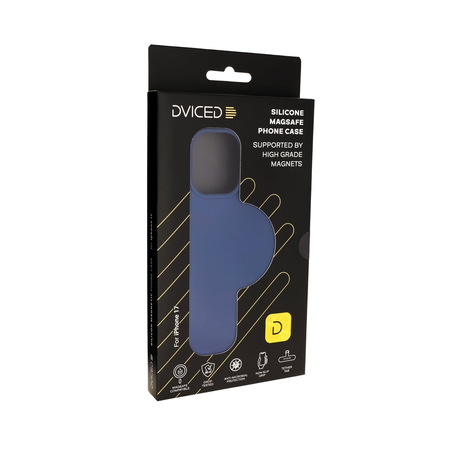 Dviced Silicone MagSafe iPhone 17 case - Blue