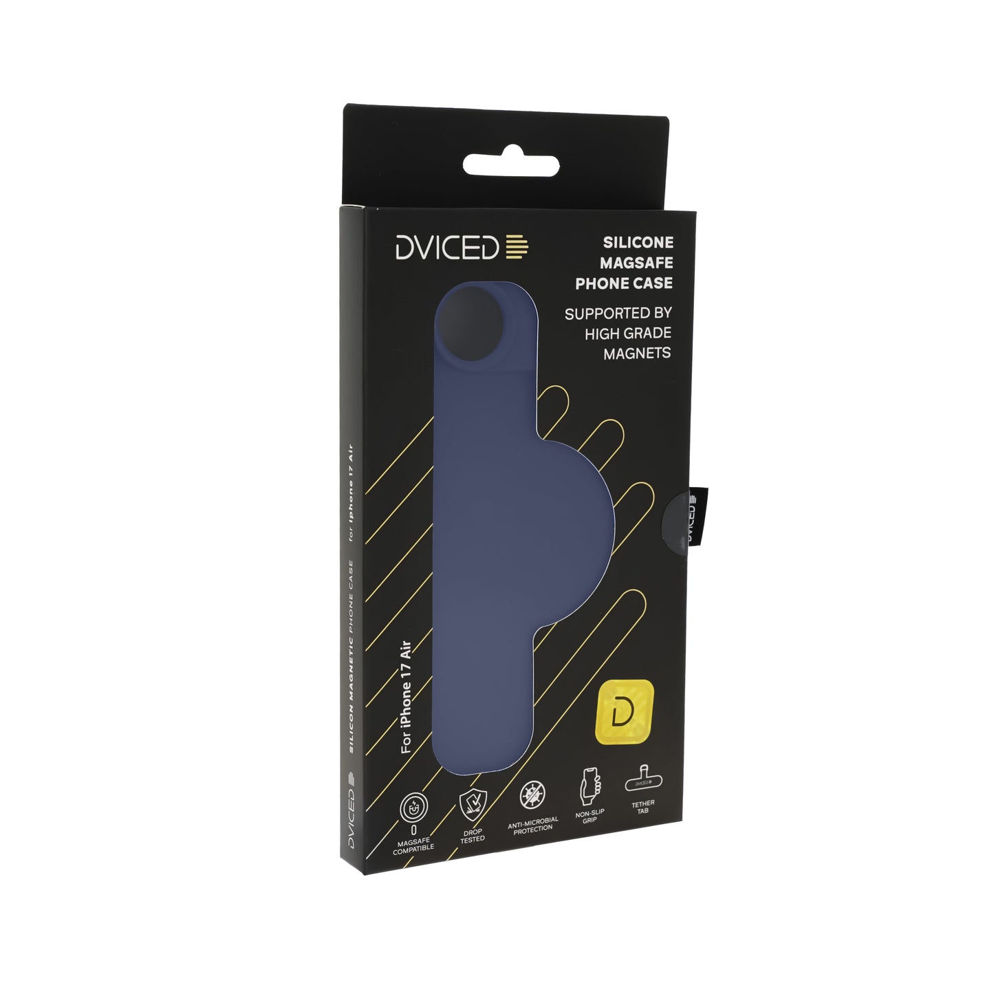 Dviced Silicone MagSafe iPhone 17 Air case - Blue