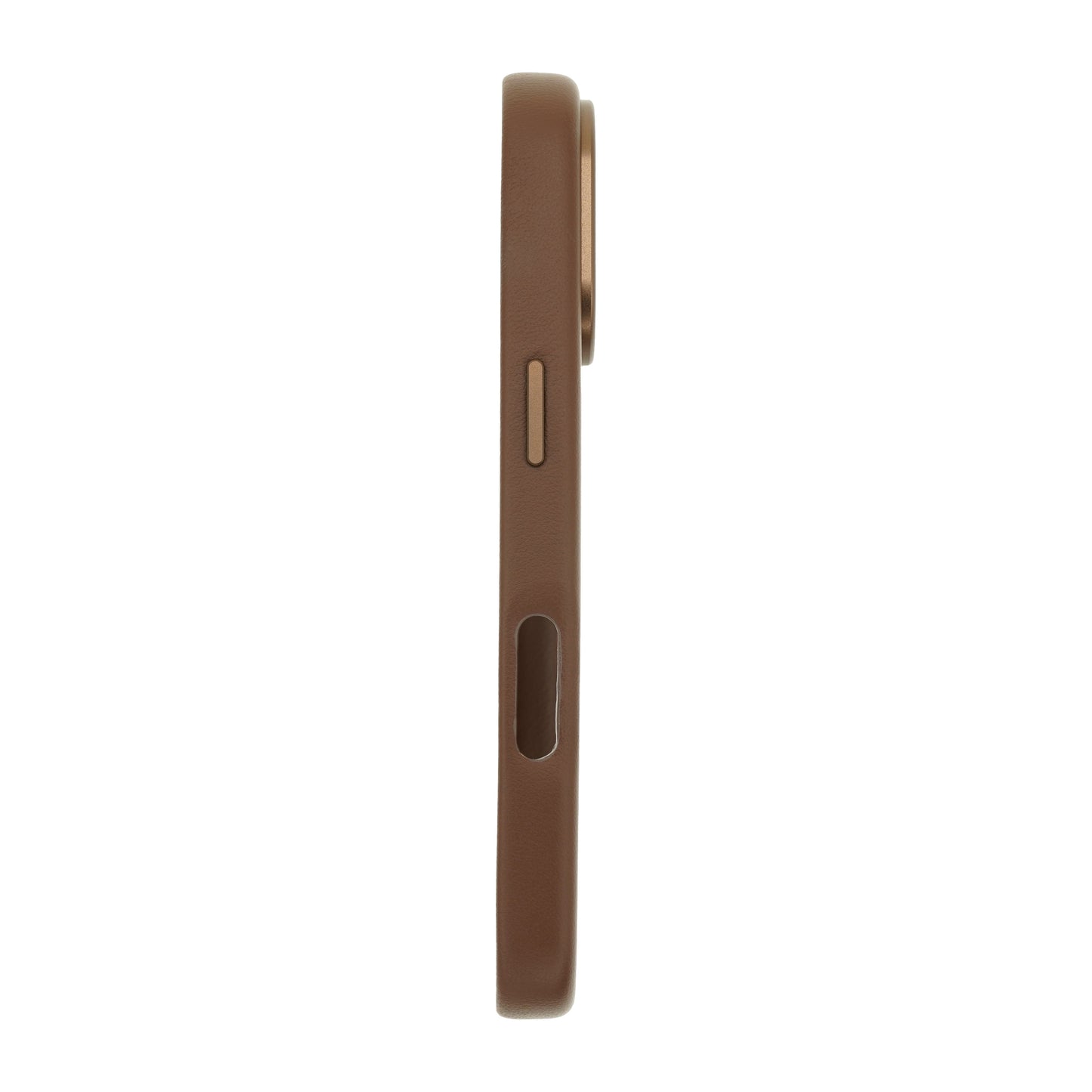 Dviced Leather MagSafe iPhone 17 Pro case - Brown