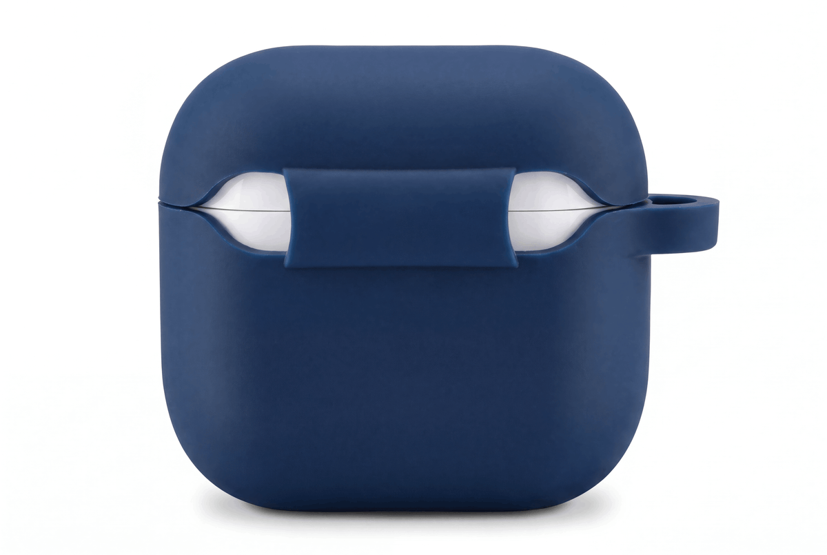 Dviced AirPods 4 Silicone Case - Blue - iSTYLE.mk