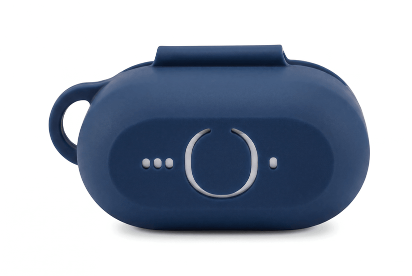 Dviced AirPods 4 Silicone Case - Blue - iSTYLE.mk