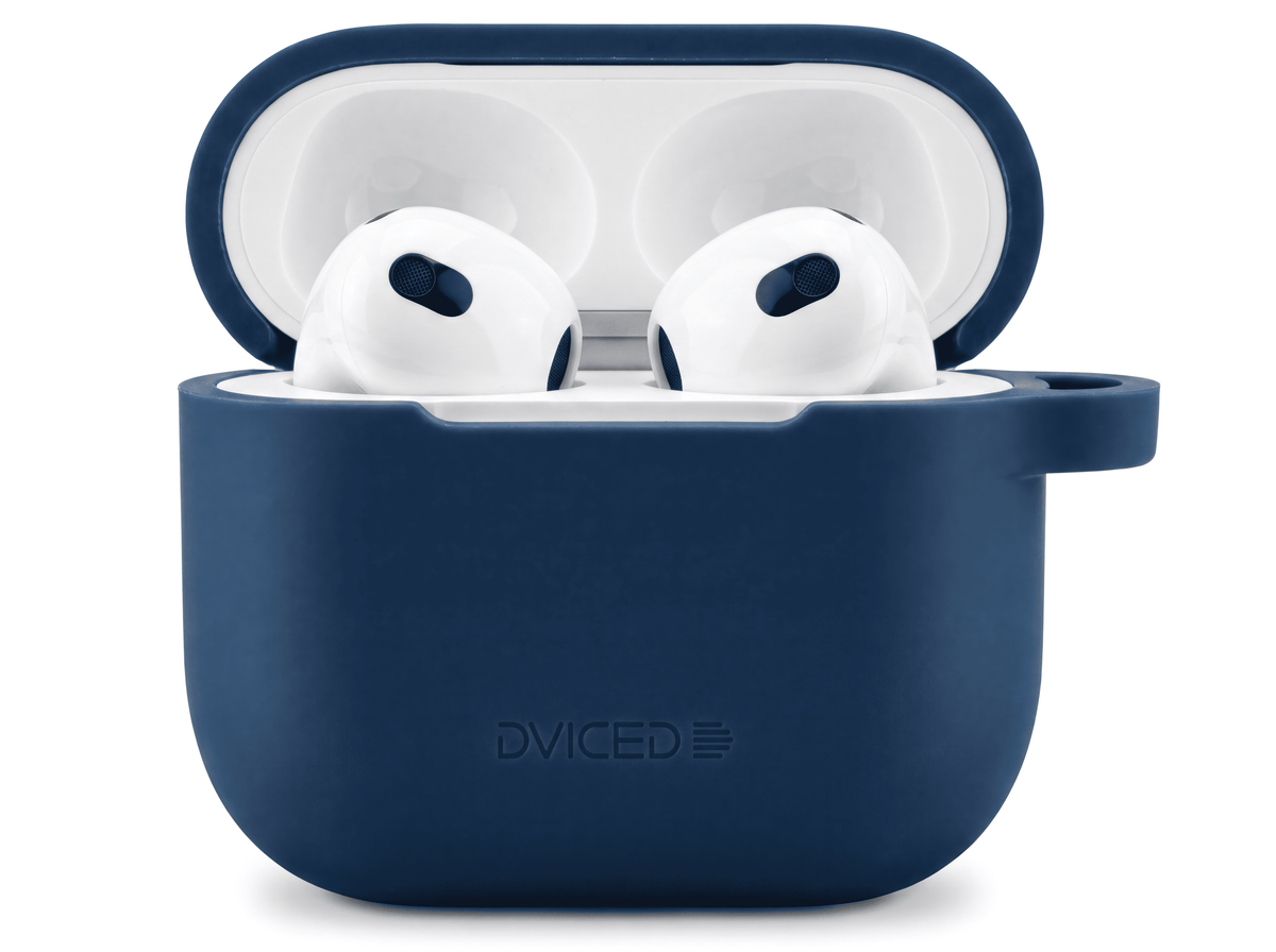 Dviced AirPods 4 Silicone Case - Blue