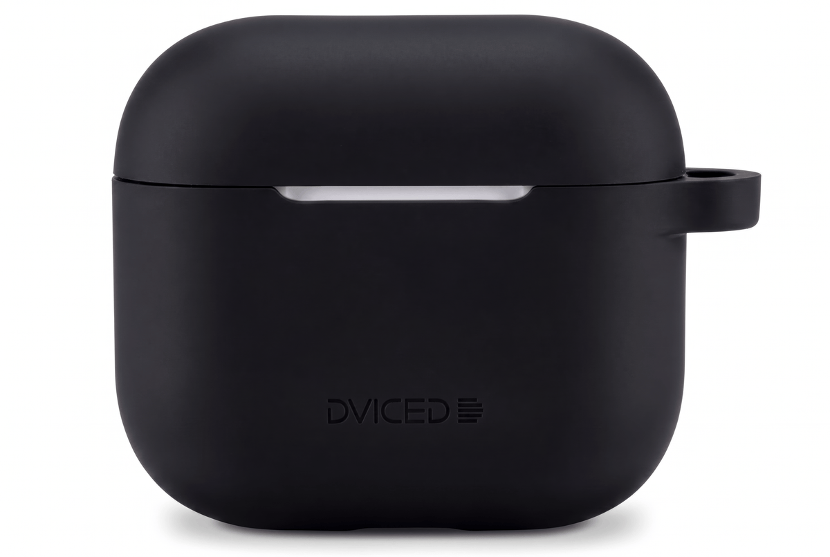 Dviced AirPods 4 Silicone Case - Black - iSTYLE.mk