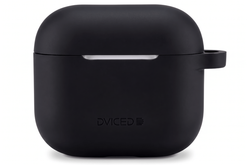 Dviced AirPods 4 Silicone Case - Black - iSTYLE.mk