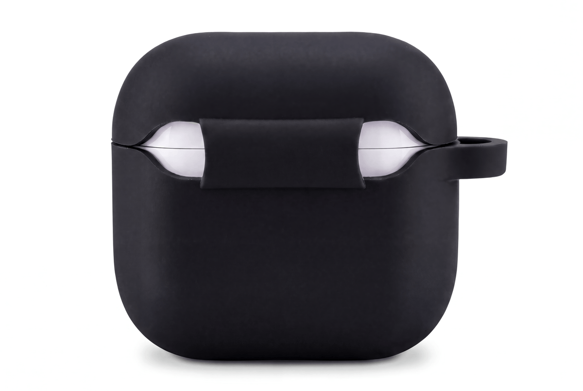 Dviced AirPods 4 Silicone Case - Black - iSTYLE.mk