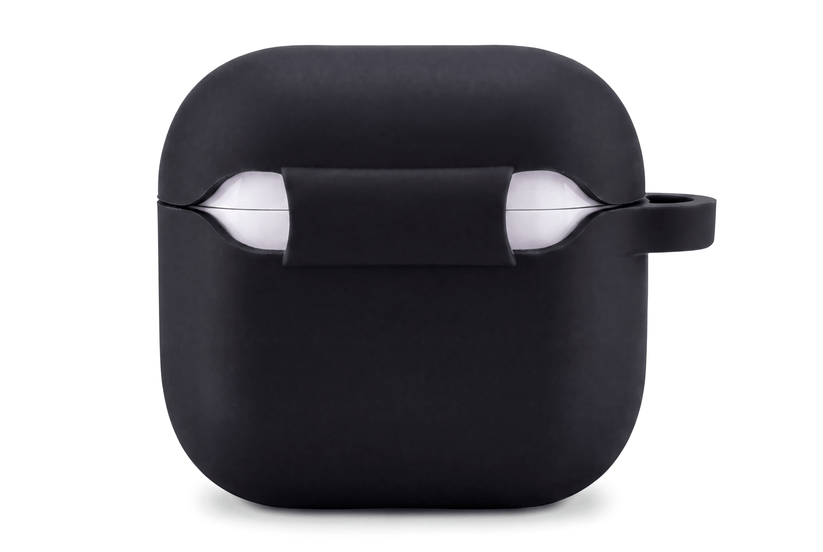 Dviced AirPods 4 Silicone Case - Black - iSTYLE.mk
