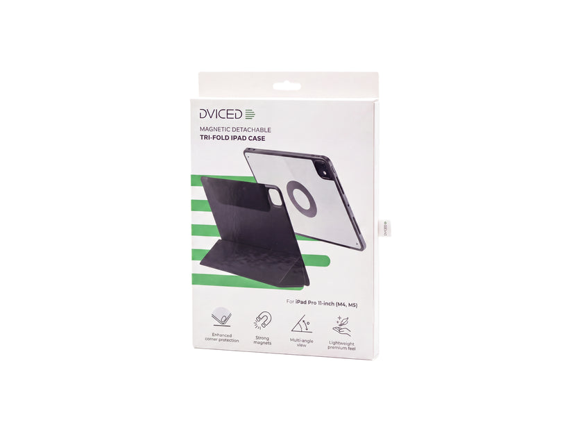 Dviced Hybrid case for iPad Pro 11-inch (M4,M5) - Black - iSTYLE.mk