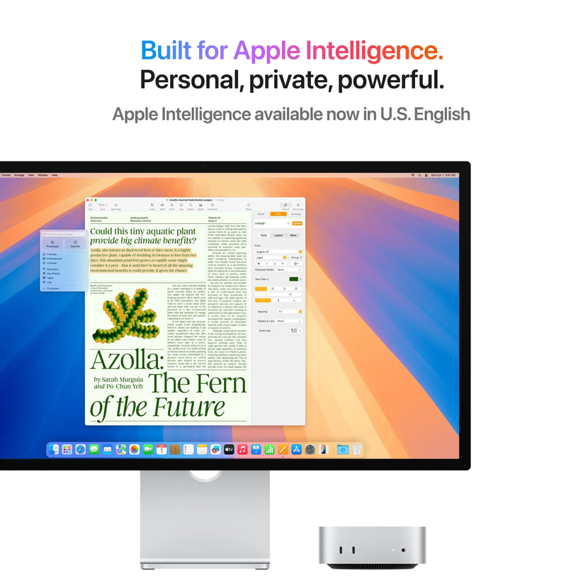 Mac mini M4 Apple M4 chip with 10-core CPU and 10-core GPU 32GB 2TB ETH