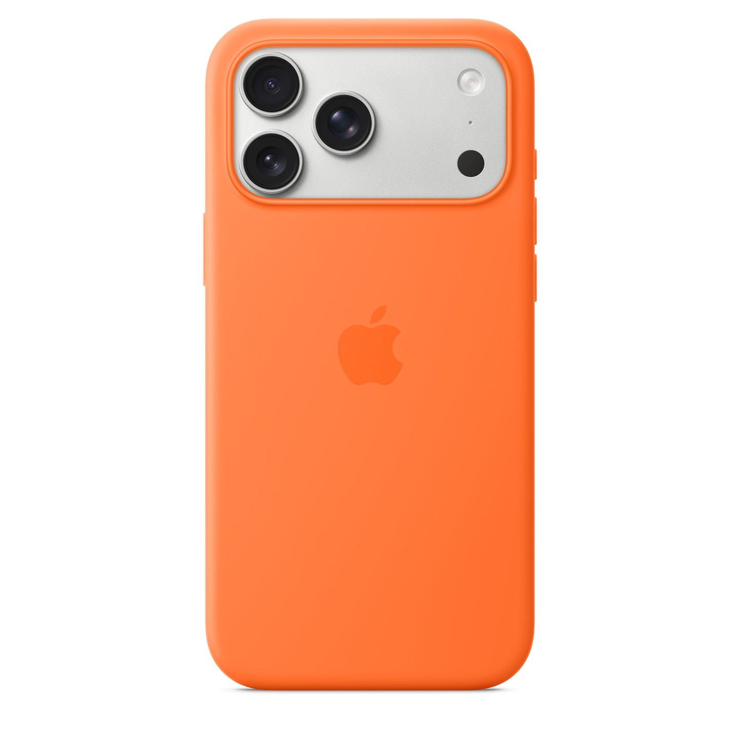 iPhone 17 Pro Max Silicone Case with MagSafe – Orange - iSTYLE MK
