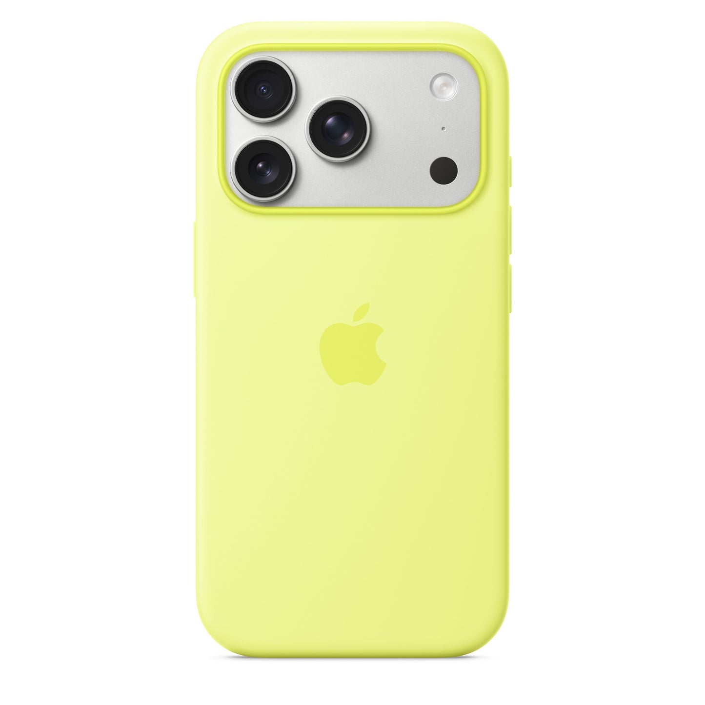iPhone 17 Pro Silicone Case with MagSafe – Neon Yellow - iSTYLE MK