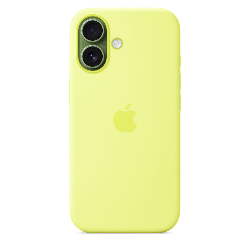 iPhone 17 Silicone Case with MagSafe - Neon Yellow - iSTYLE MK