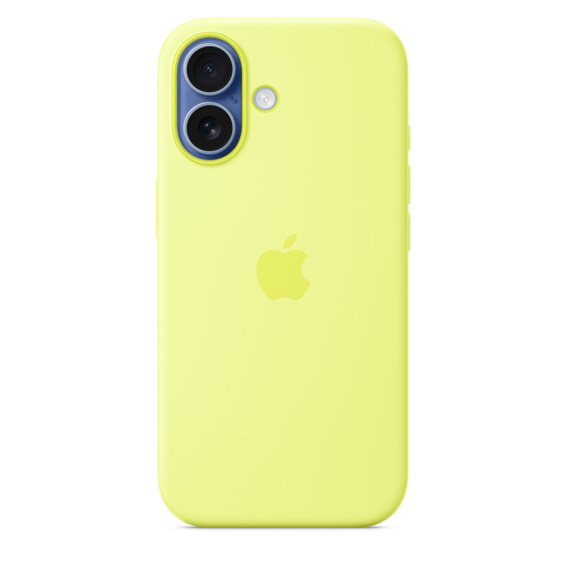 iPhone 17 Silicone Case with MagSafe - Neon Yellow - iSTYLE MK