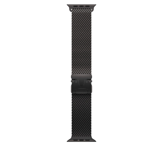 49mm Black Titanium Milanese Loop - Medium - iSTYLE MK