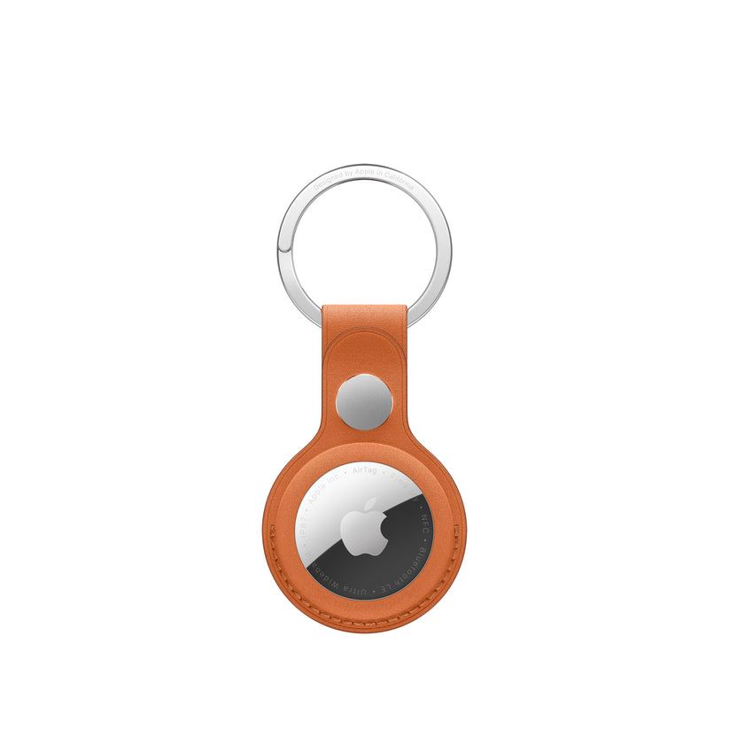 AirTag FineWoven Key Ring - Fox Orange - iSTYLE MK