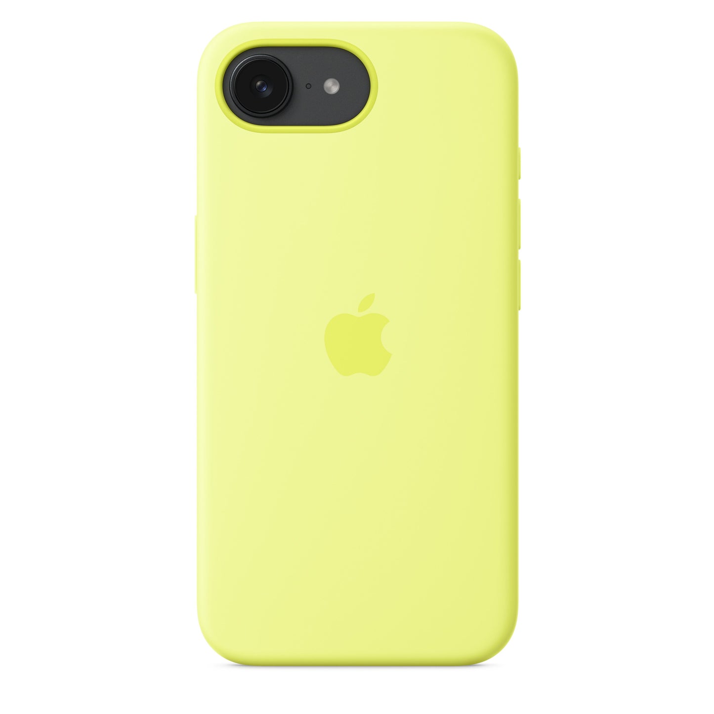 iPhone 16e Silicone Case – Neon Yellow - iSTYLE MK