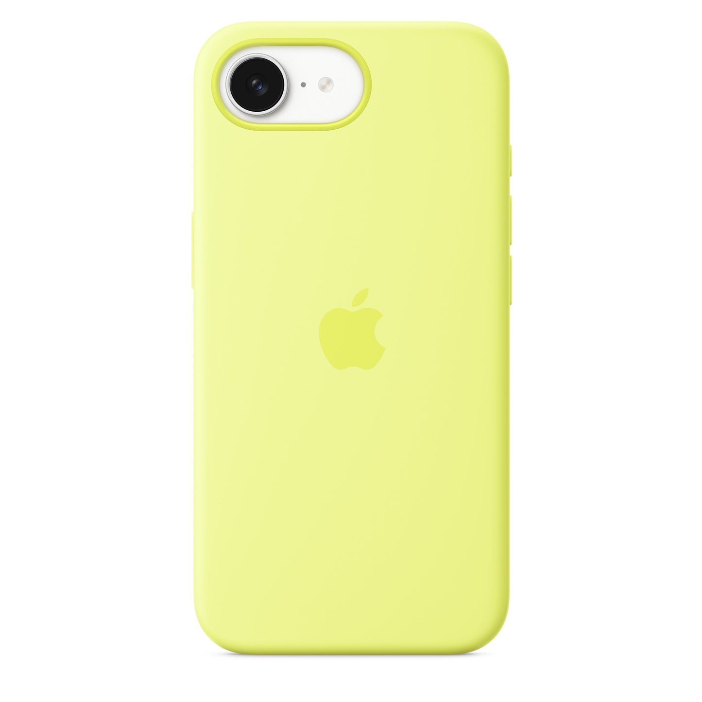 iPhone 16e Silicone Case – Neon Yellow - iSTYLE MK