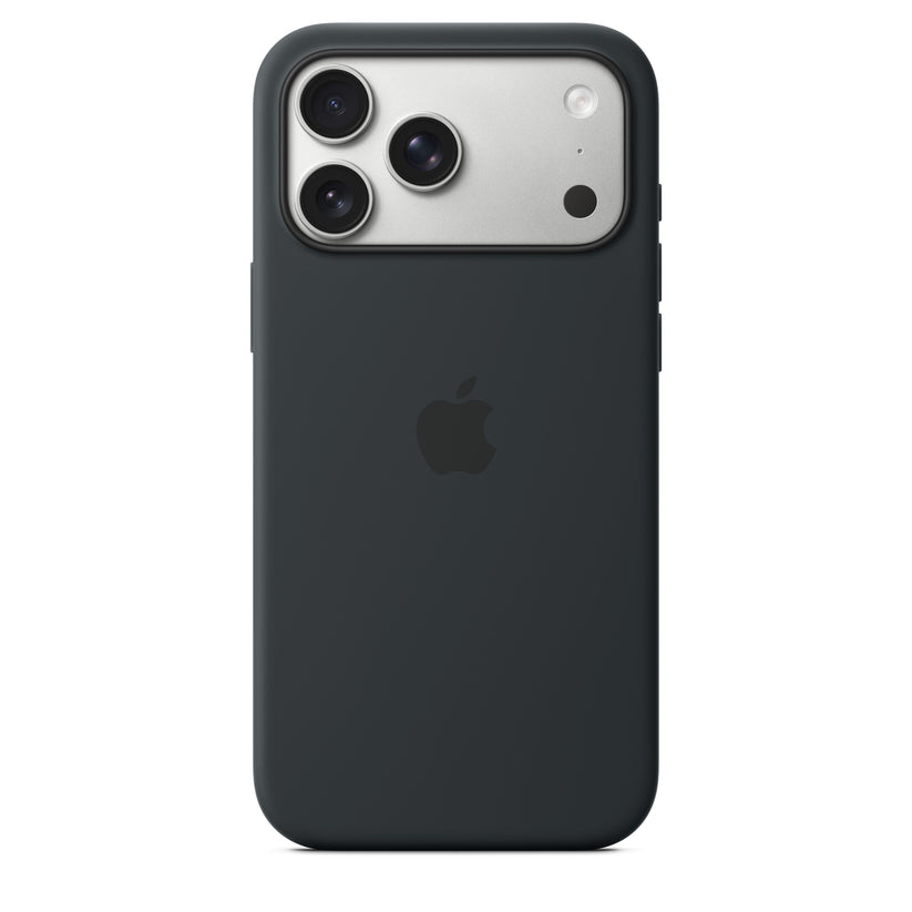 iPhone 17 Pro Max Silicone Case with MagSafe – Black - iSTYLE MK