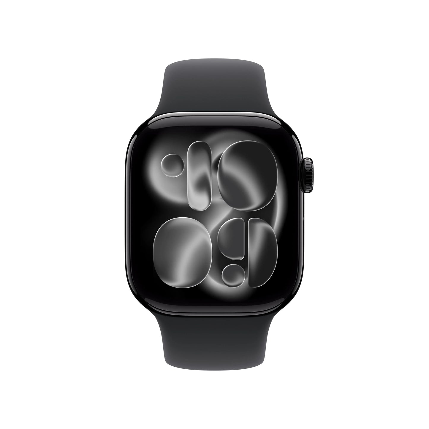 Apple Watch Series 11 GPS 42mm Jet Black Aluminium Case with Black Sport Band - S/M - iSTYLE MK